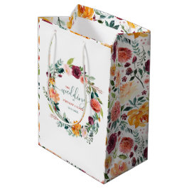 Engelska Garden Flowers Wandan Personligt bröllp T