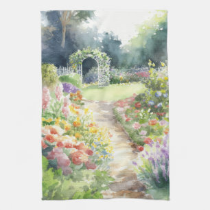 Engelska Garden Kökshandduk