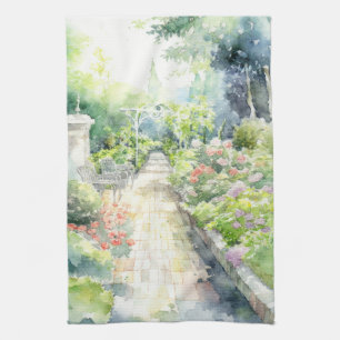 Engelska Garden Kökshandduk