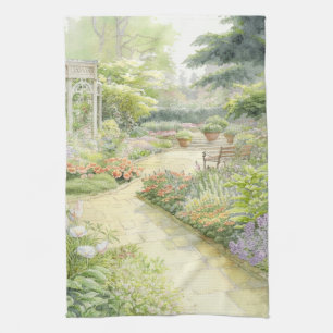 Engelska Garden Kökshandduk
