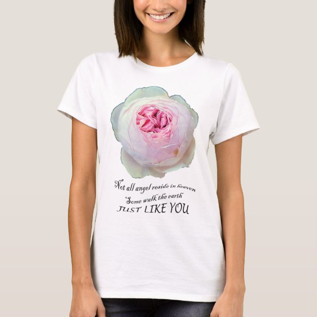 Engelska Garden Ro Earth Angel  ro T Shirt (Framsida)