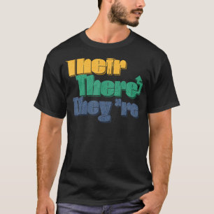 Engelska Grammar Lesson där Deras lärare. T Shirt