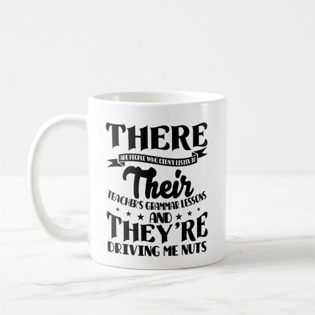 Engelska Grammatikläraren Kaffemugg (Vänster)