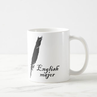 Engelska ha som huvudämne och quillen kaffemugg