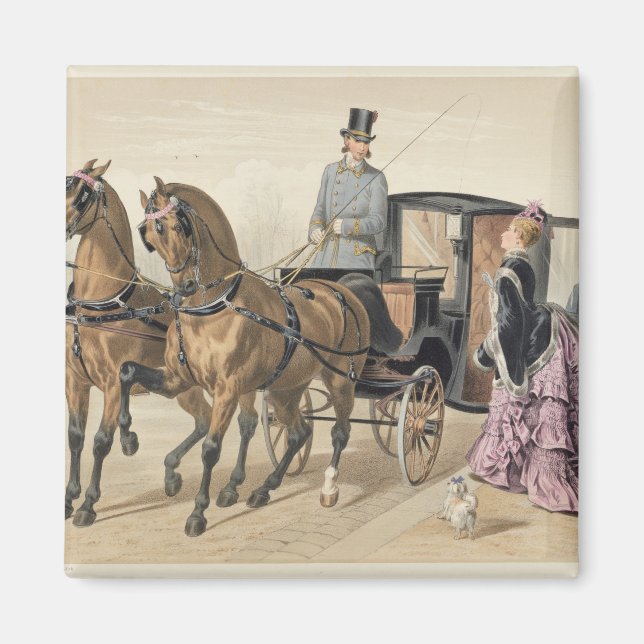 Engelska hästar magnet (Framsidan)