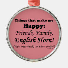 Engelska Horn Makes Me Lycklig