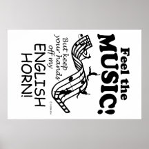 Engelska hornen känner musiken
