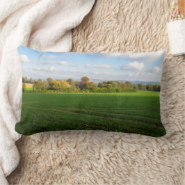 Engelska höstsidan - Personlig Lumbarkudde