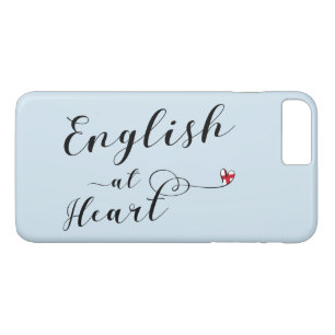 Engelska i Heart Mobile Phone Case