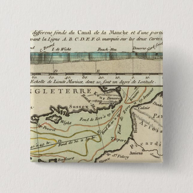 Engelska kanalen knapp (Framsida)