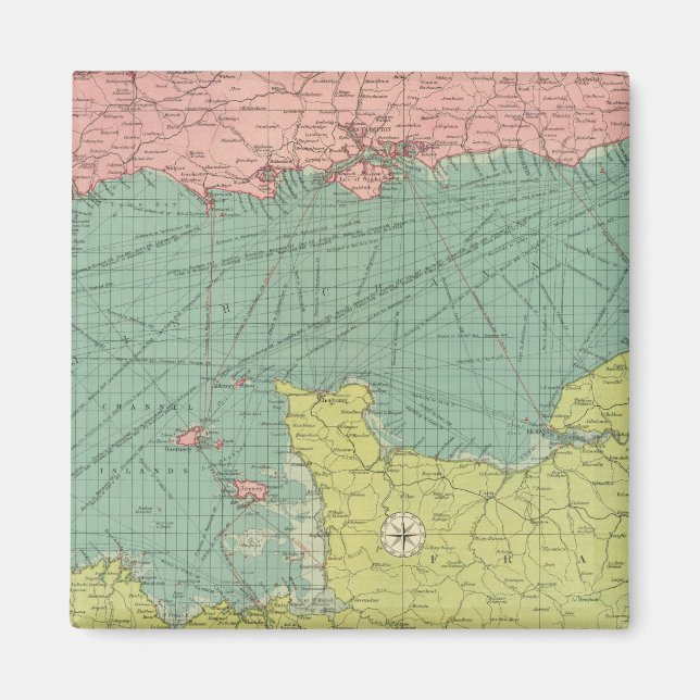 Engelska kanalen magnet (Framsidan)