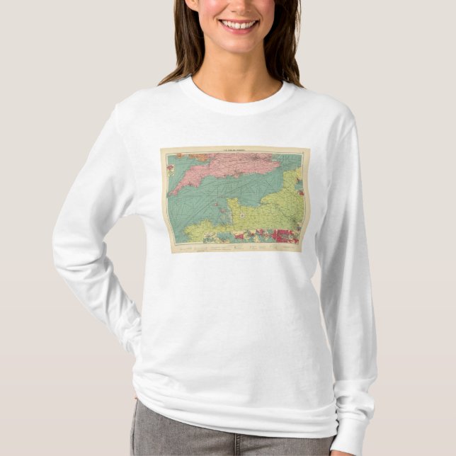 Engelska kanaliserar tee shirt (Framsida)
