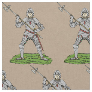 Engelska Knight på 1500-talet Tyg