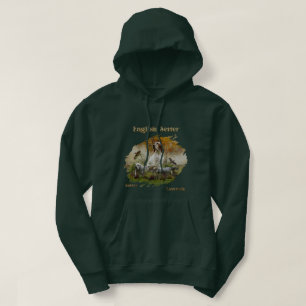 Engelska konstnärer med fasaner hoodie