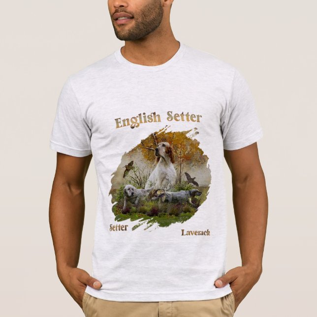 Engelska konstnärer med fasaner t shirt (Framsida)