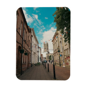 Engelska land Town Magnet