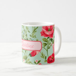 Engelska Land Wildbloms Personlig Kaffemugg
