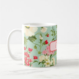 Engelska Land Wildbloms Personlig Kaffemugg