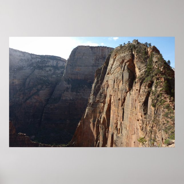 Engelska landningen i Zion National Park Poster (Framsidan)