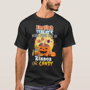 Engelska lärare har aldrig lämnat Springa från kis T Shirt