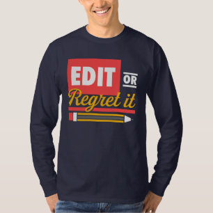 Engelska lärare Redigera eller ångra det T Shirt