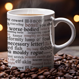 Engelska lärarteaterns skolslut Shakespeare Kaffemugg