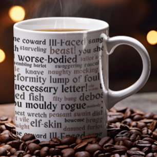 Engelska lärarteaterns skolslut Shakespeare Kaffemugg