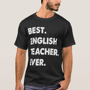 Engelska läraryrket Best English Teacher Ev T Shirt