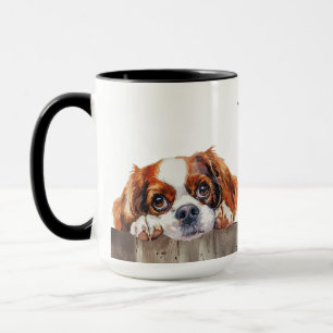 Engelska Leksak Spanska Hund Mugg
