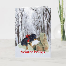 Engelska Leksak-spanska julen Helgkort