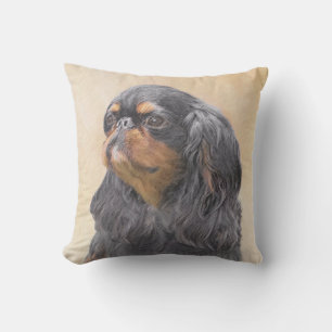 Engelska Leksak Spanska målning - Original Hund Ar Kudde