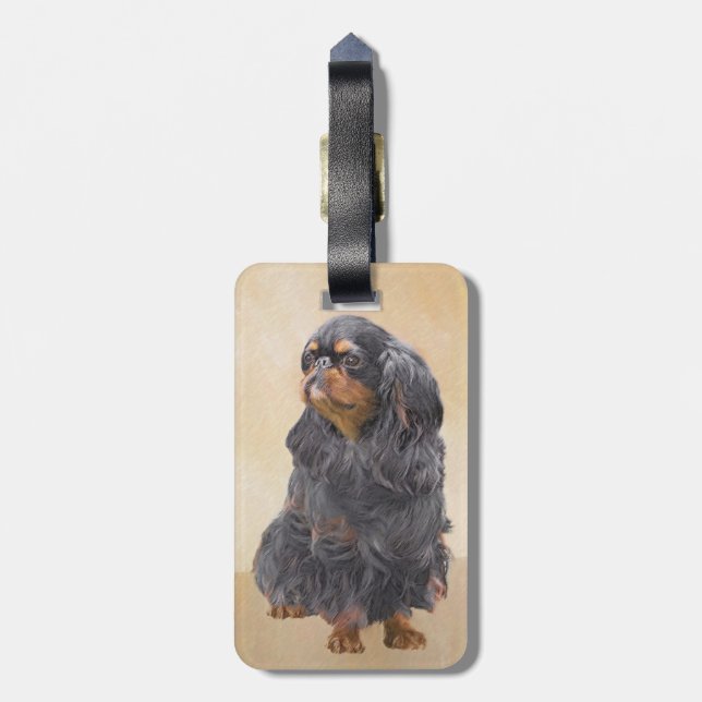 Engelska Leksak Spanska målningen Original Animal  Bagagebricka (Baksidan Lodrät)