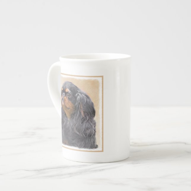 Engelska Leksak Spanska målningen Original Animal  Benporslin Mugg (Framsida vänster)