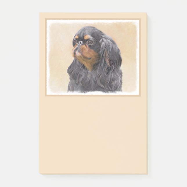 Engelska Leksak Spanska målningen Original Animal  Post-it Block (Framsida)