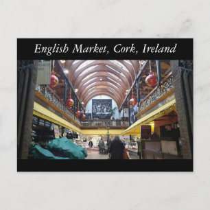 Engelska marknaden, Kork, Irland Vykort