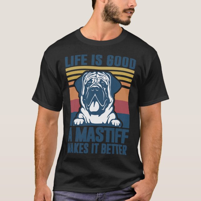 Engelska Mastiff-gåvor till Women Manar Mastiff Hu T Shirt (Framsida)