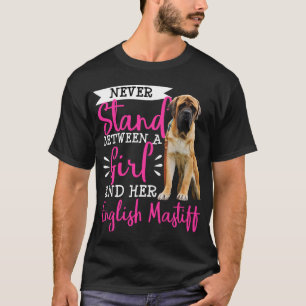 Engelska Mastiff Hund Owner Funny Gift T Shirt