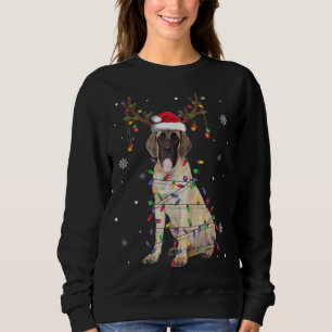 Engelska Mastiff-julklapp - julljus T Shirt