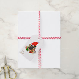 Engelska Mastiff-julklappar Presentetikett