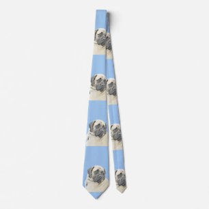 Engelska Mastiff-målning (falsk) - Original Hund Slips