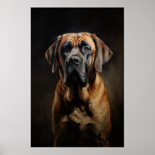 Engelska Mastiff Poster
