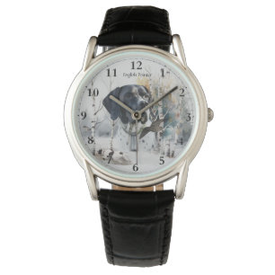 Engelska pekare , Woodcock Hunting Season , Art Armbandsur