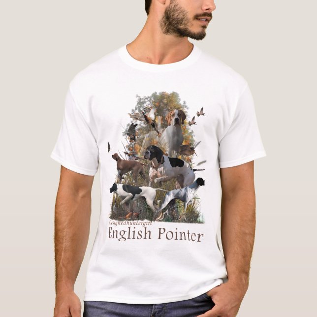 Engelska pekaren Dekorativ kudde Gift Box T Shirt (Framsida)