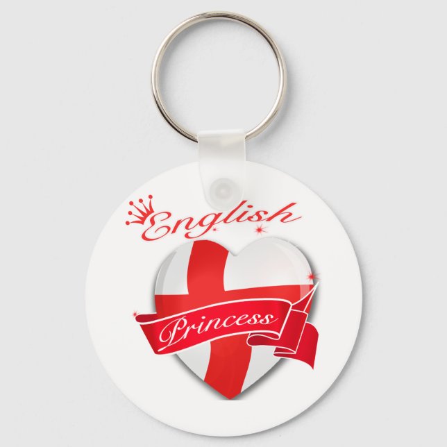 Engelska prinsessan nyckelring (Framsida)