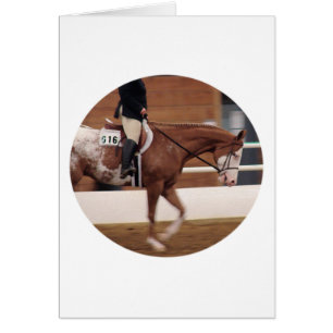 Engelska riding hälsningskort