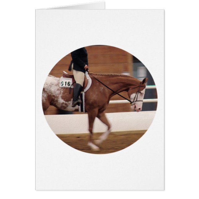 Engelska riding hälsningskort (Framsidan)