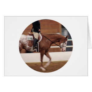 Engelska riding hälsningskort