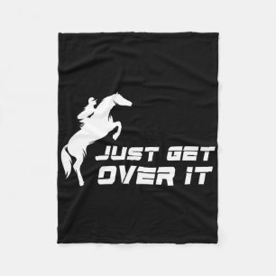 Engelska Riding Hunter Jumper Girl  Fleecefilt