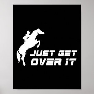 Engelska Riding Hunter Jumper Girl  Poster