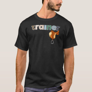 Engelska Riding Hunter Jumper Horse Trainer Equest T Shirt